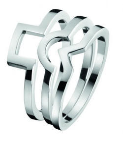 Calvin Klein prsteny 3v1 Wonder KJ4VMR0001 