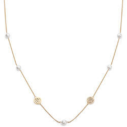 Liu Jo náhrdelník LJ2095 steel perla 