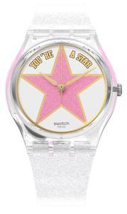 SWATCH hodinky SO28Z108 STAR MOM 
