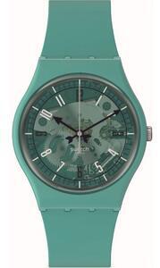 SWATCH hodinky SO28G108 PHOTONIC TURQUOISE 