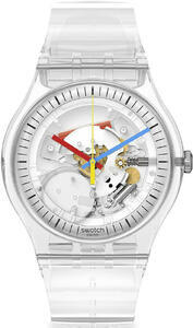 SWATCH HODINKY SO29K100-S06 CLEARLY NEW GENT 