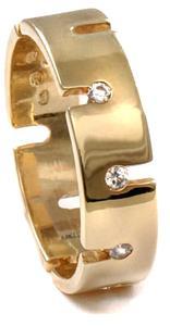 Stuchlík zlaté snubní prsteny S66 