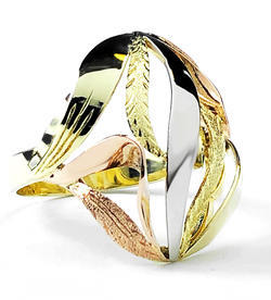 Stuchlík zlatý prsten retro 012338 
