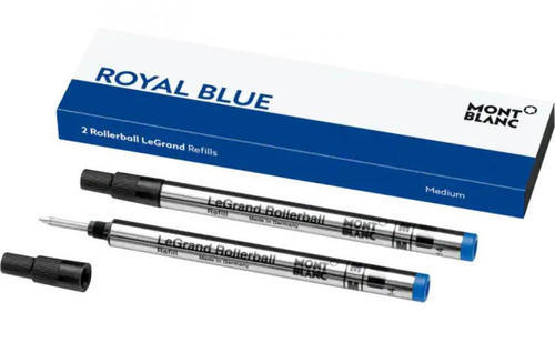 Montblanc inkoustová náplň LeGrand Royal Blue M 124503 2x balení 