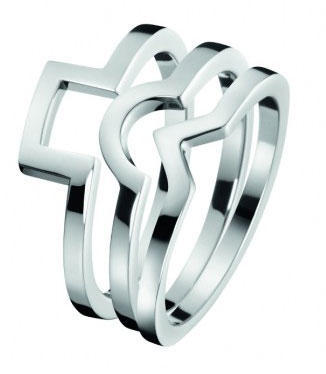 Calvin Klein prsteny 3v1 Wonder KJ4VMR0001  - 1