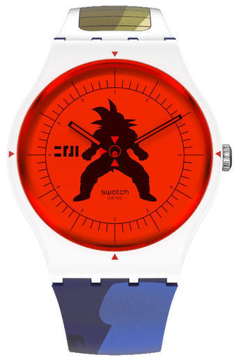 SWATCH hodinky SUOZ348 VEGETA X SWATCH Dragon Ball Z  - 1