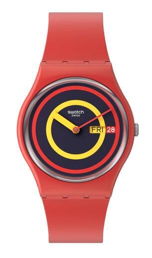 Swatch Concentric Red SO28R702 