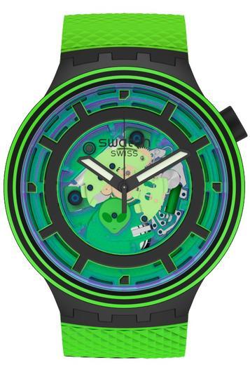 SWATCH hodinky SB01B125 COME IN PEACE !  - 1