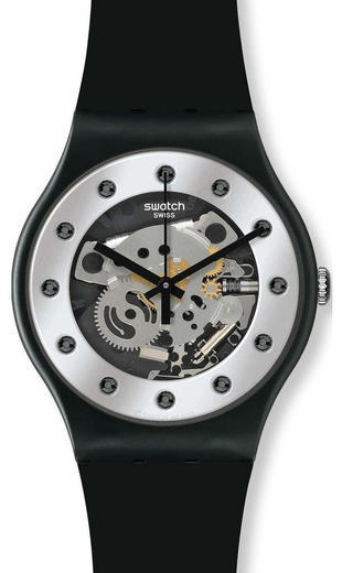 Swatch hodinky SUOZ147 SILVER GLAM  - 1