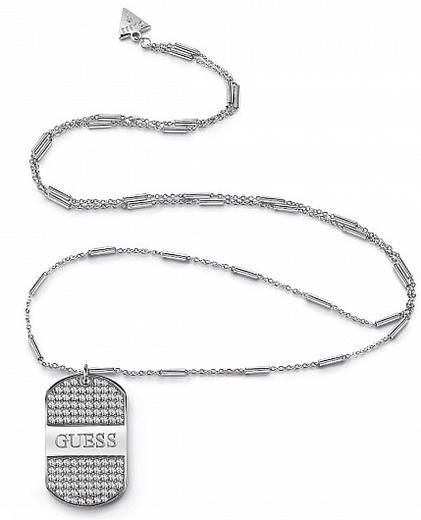 Guess náhrdleník UBN28105 steel 