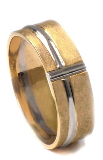 Zlatý snubní prsteny S68 
