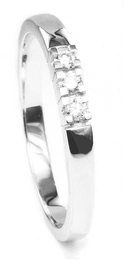 Stuchlík zlatý prsten s diamanty 70163  - 1