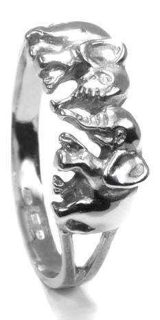 Zlatý prsten Sloníci P1005 