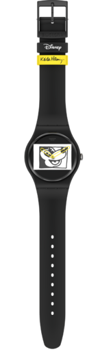 Swatch hodinky MICKEY BLANC SUR NOIR SUOZ337  - 2