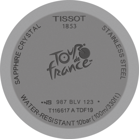 TISSOT CHRONO XL TOUR DE FRANCE 2019 T116.617.36.051.11  - 2