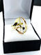 Zlatý prsten retro 012338 - 2/4