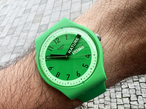 Swatch PROUDLY GREEN SO29G704  - 4