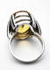 Zlatý prsten s citrínem a diamanty 015120 - 4/7
