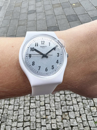 Swatch hodinky GW194 SOMETHING WHITE  - 4