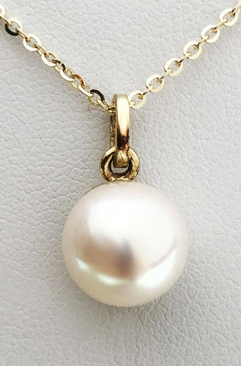 Stuchlík 023243 zlatý perlový přívěšek  s perlou  - 4