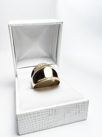 Zlatý prsten Conqueror 015250  - 5