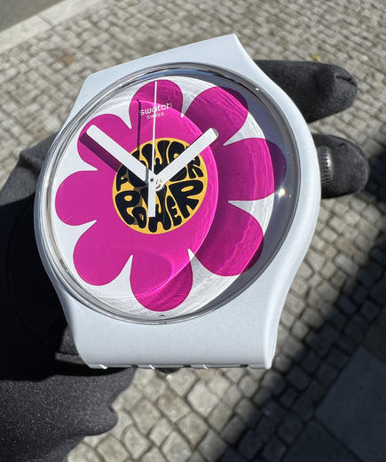 SWATCH hodinky SO32M104 FLOWER HOUR  - 5