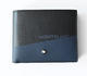 MONTBLANC Etreme 2.0 peněženka 6cc black and blue 128613 - 6/7