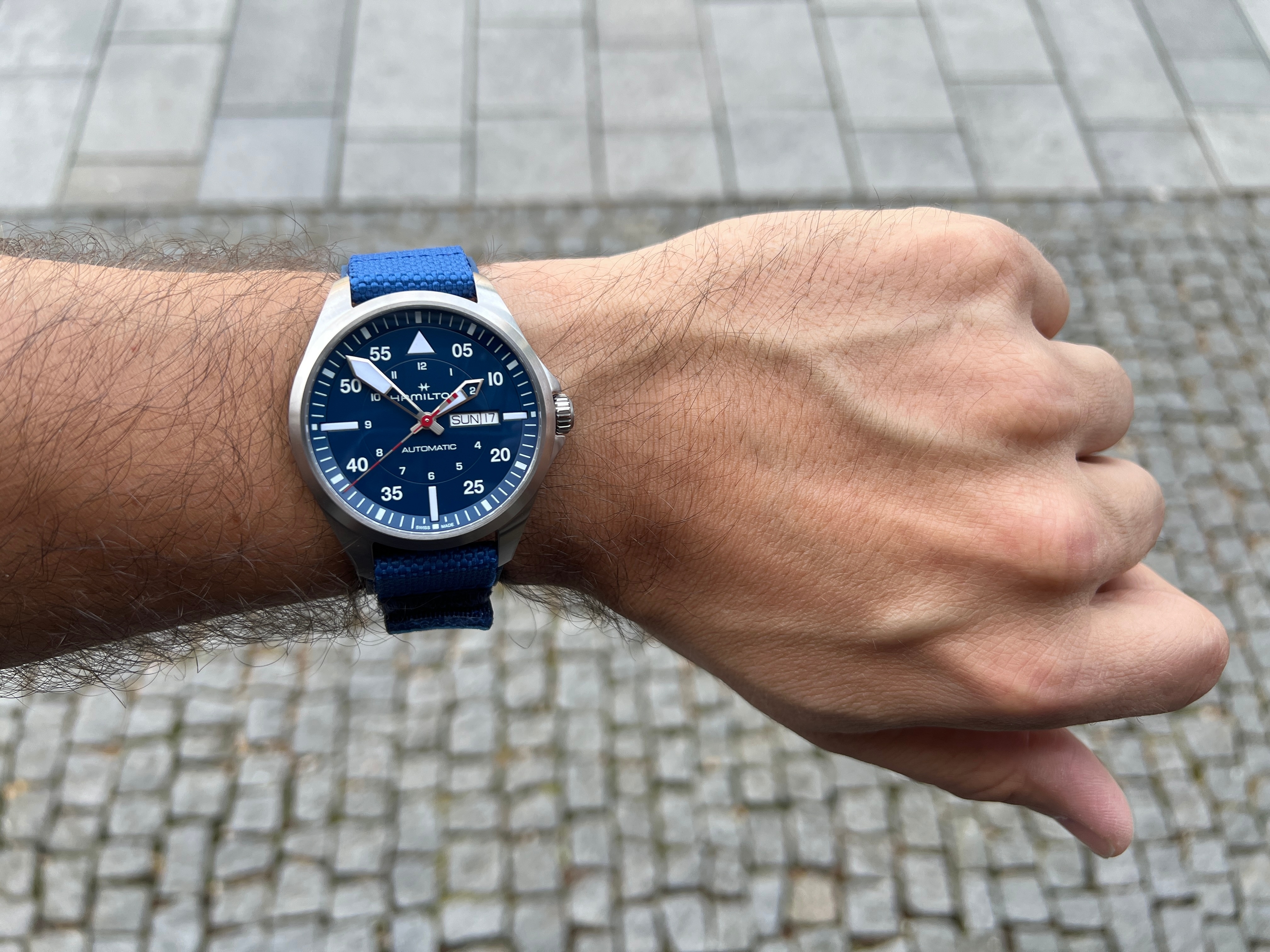 HAMILTON Khaki Aviation Pilot Day Date H64655941