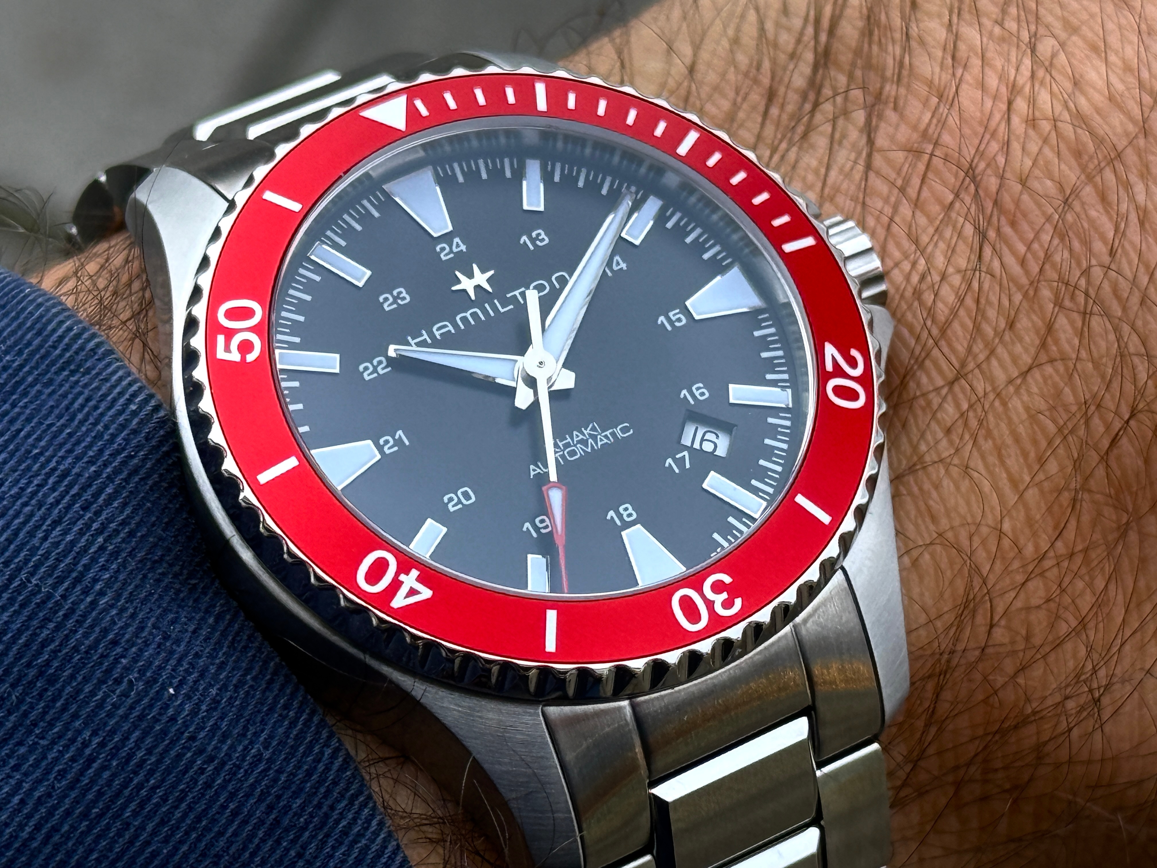 hodinky Hamilton Khaki Navy Scuba auto H82405130