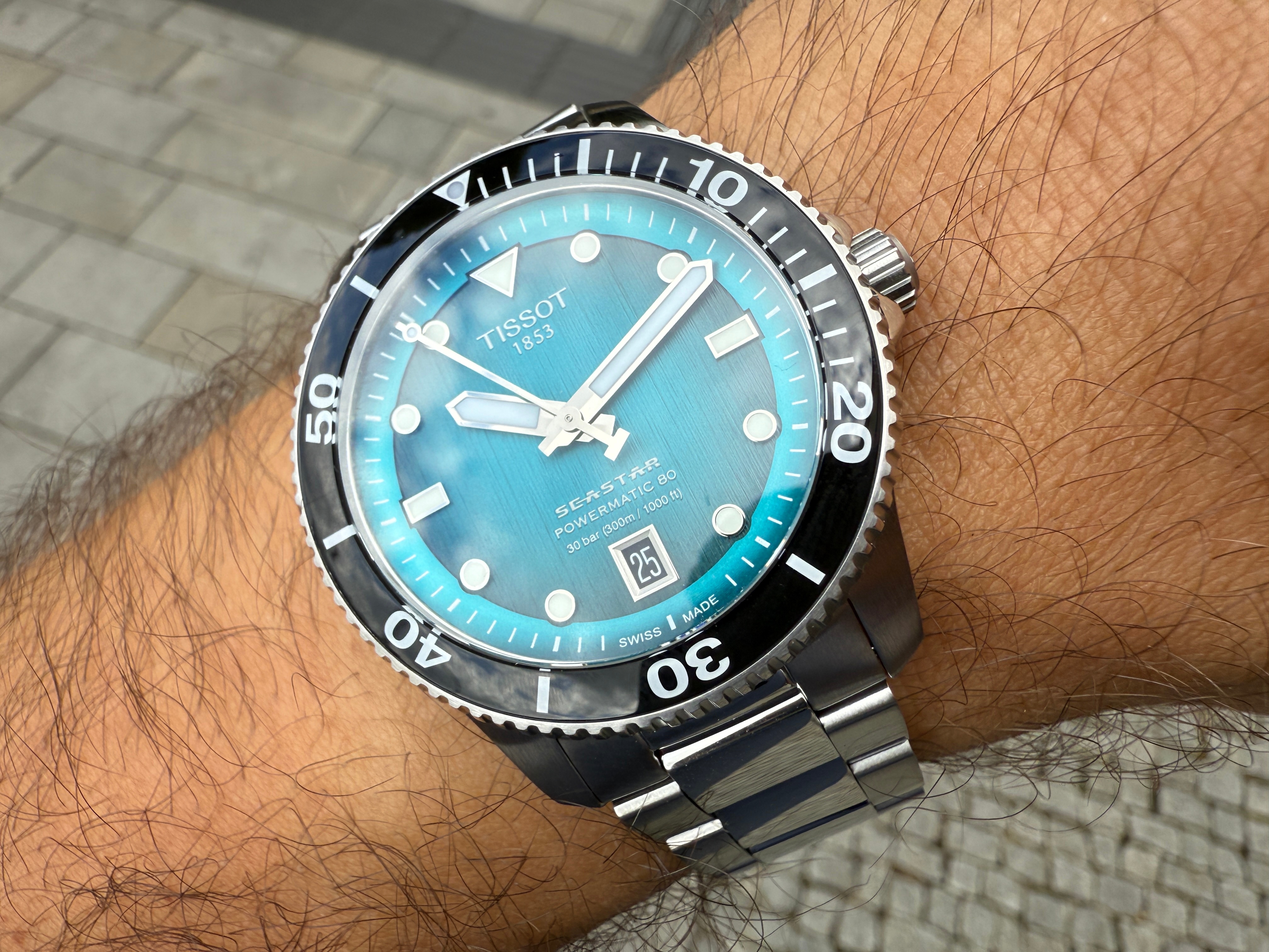 panske hodinky TISSOT SEASTAR 1000 Auto T120.807.11.091.00 40mm