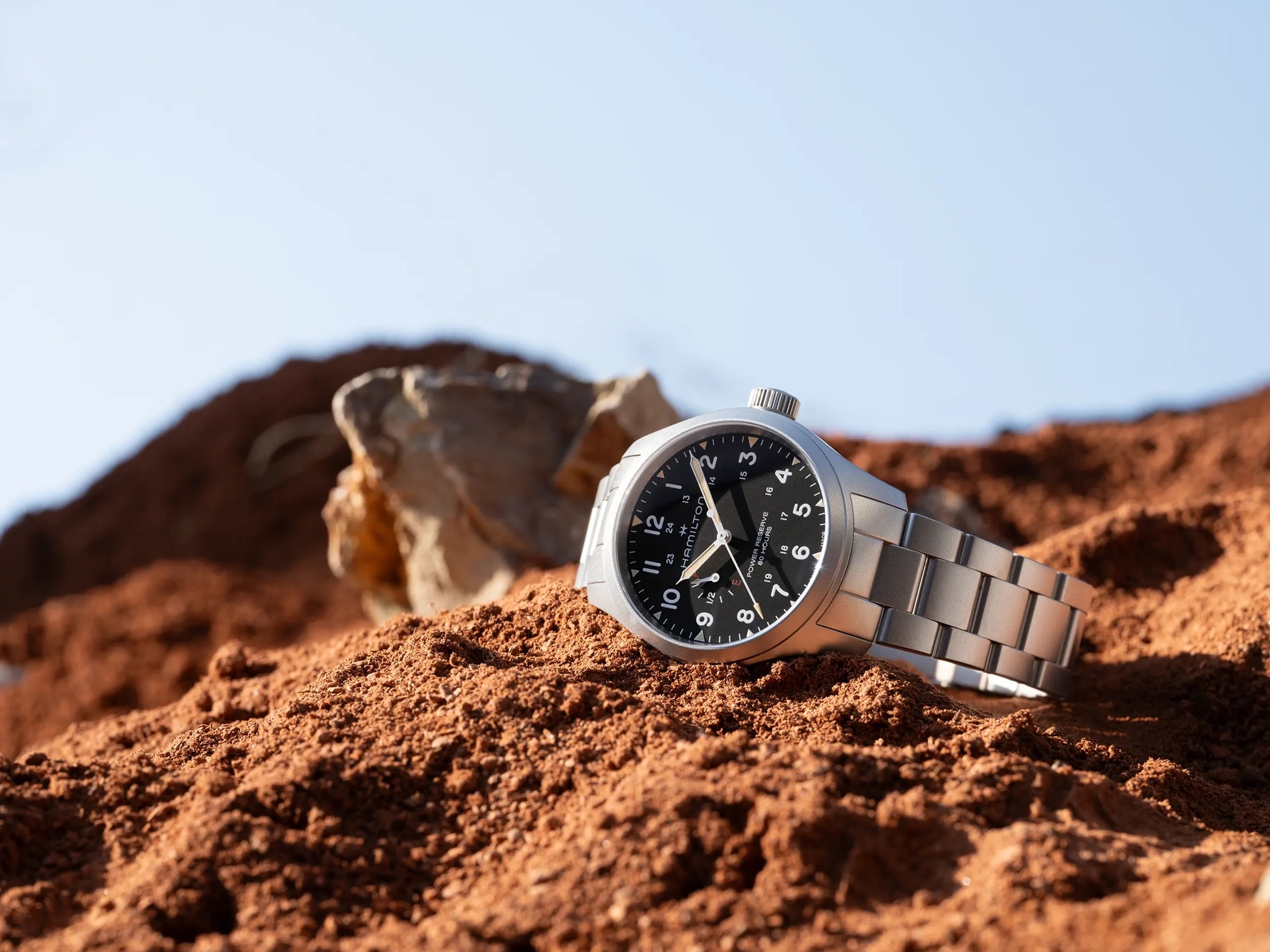 Hamilton Khaki Field Mechanical Power Reserve H69509130 6